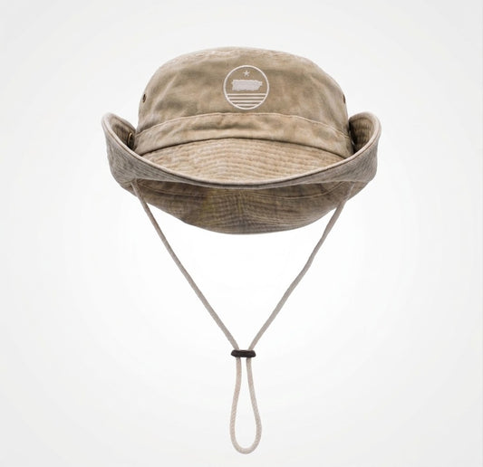 Boricua Boonie Sunset Hat Crema
