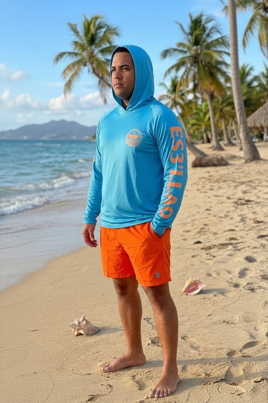 TealWave Performance Hoodie