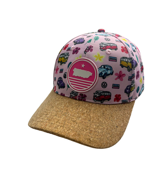 Pink Cork Hat