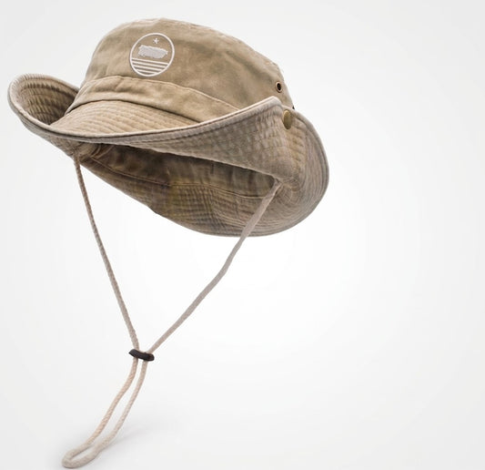 Boricua Boonie Sunset Hat Crema
