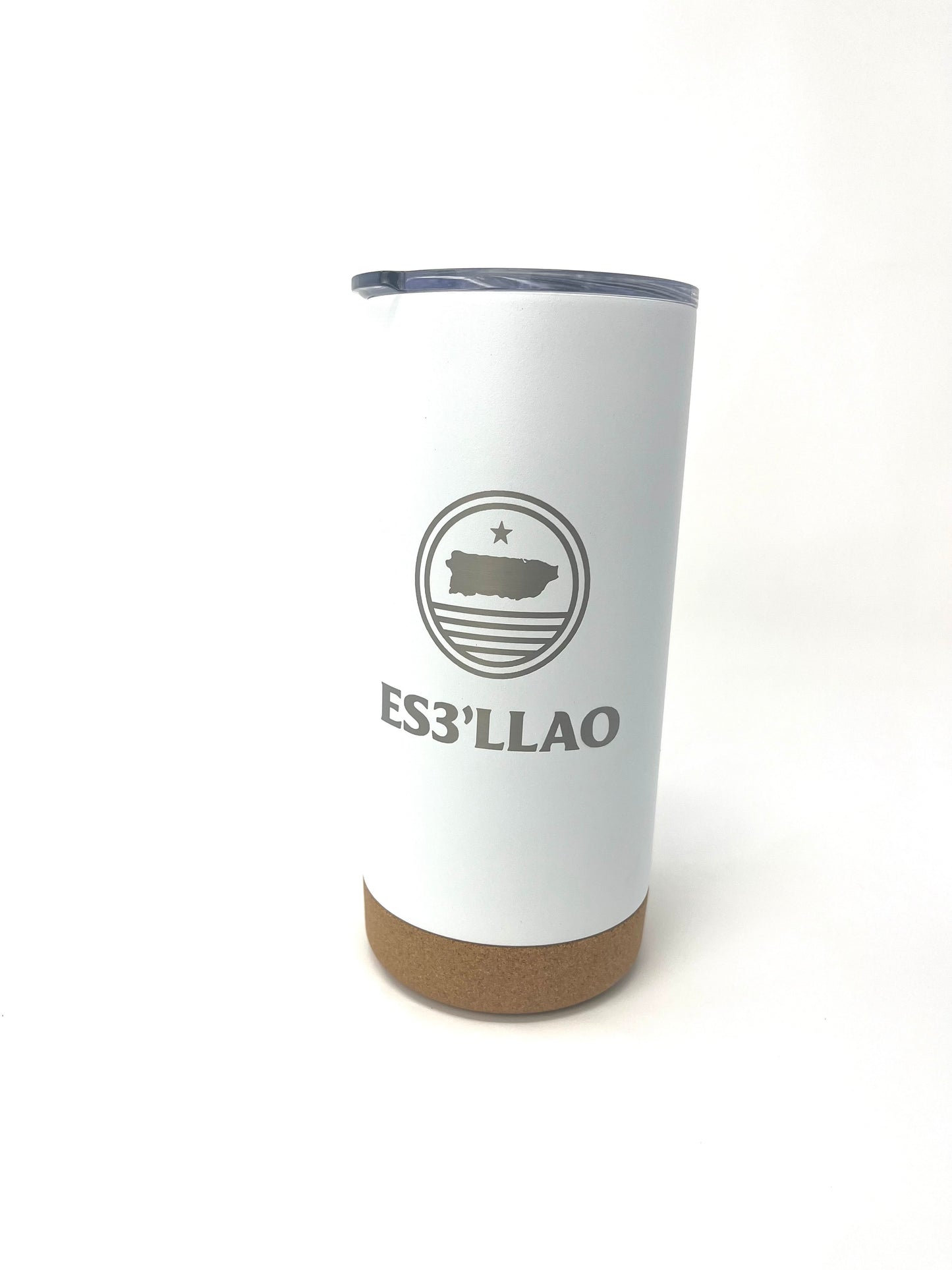 Cork Tumbler ES3’LLAO – 100 x 35 Blanco