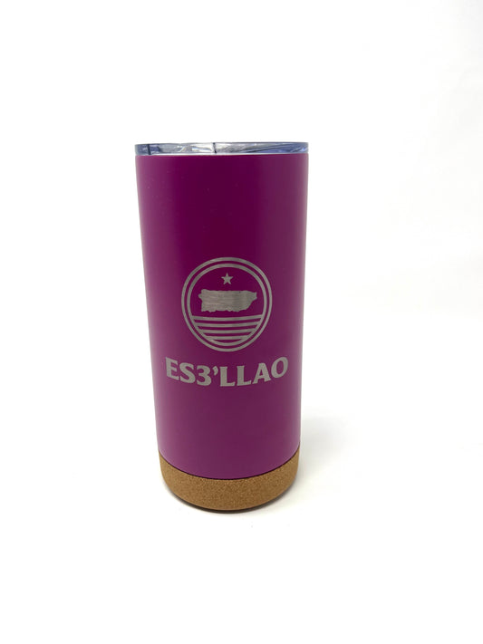 Cork Tumbler ES3’LLAO – 100 x 35 Fucsia