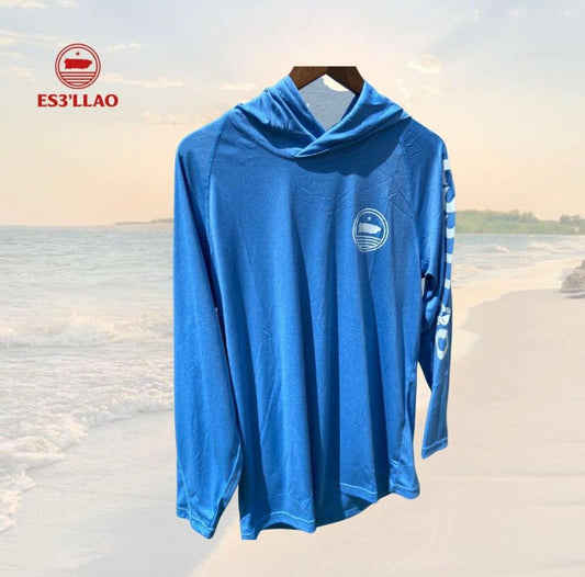 Heather Blue Rashguard